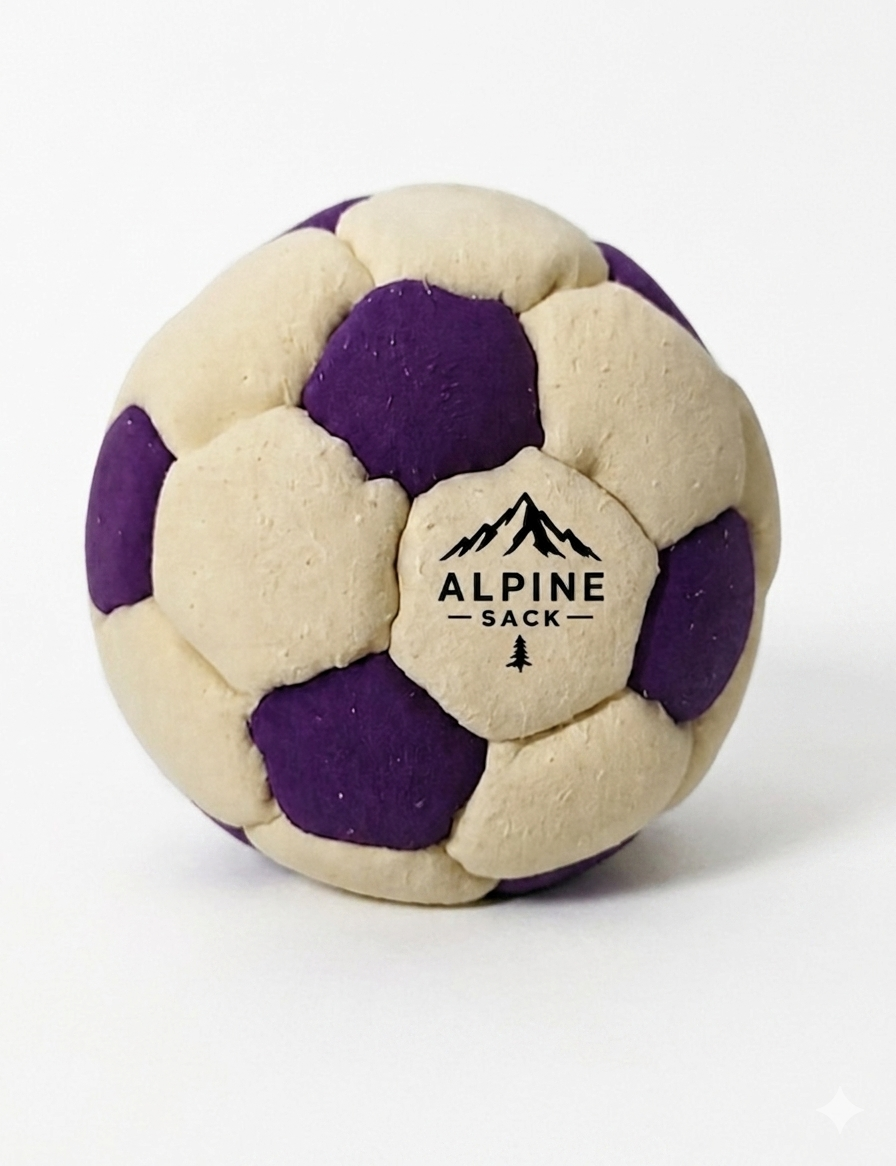 32 Panel Purple Peak Footbag (PRE ORDER)